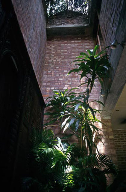 Interior, patio