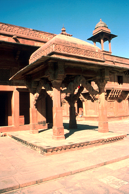 Ankh Michauli - Exterior view of pavilion in Treasury