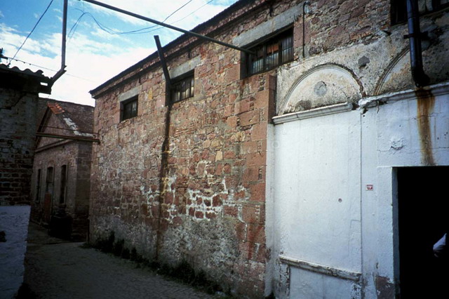 Southeast façade, before restoration