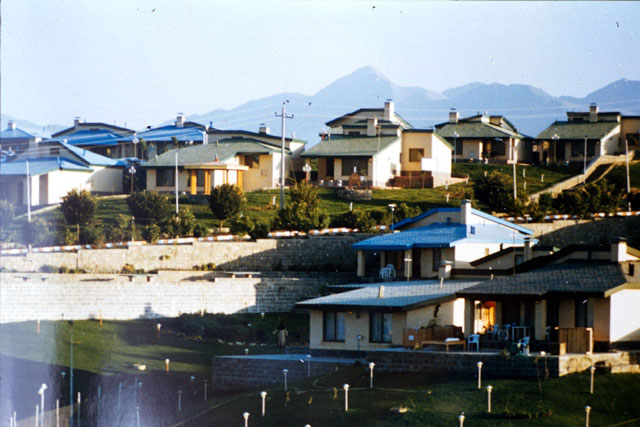 Exterior view showing housing development