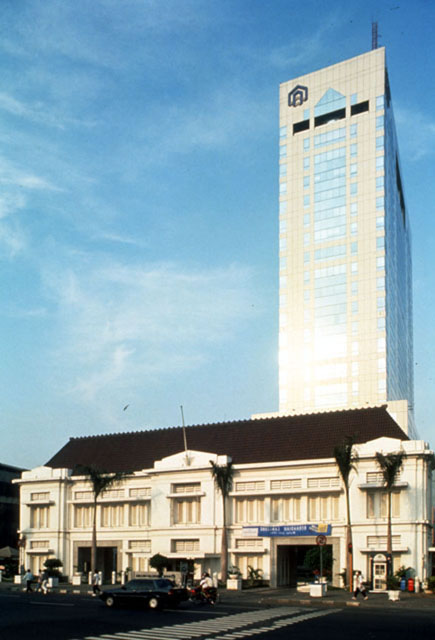 Main view to Bank Tabungan Negara HQ