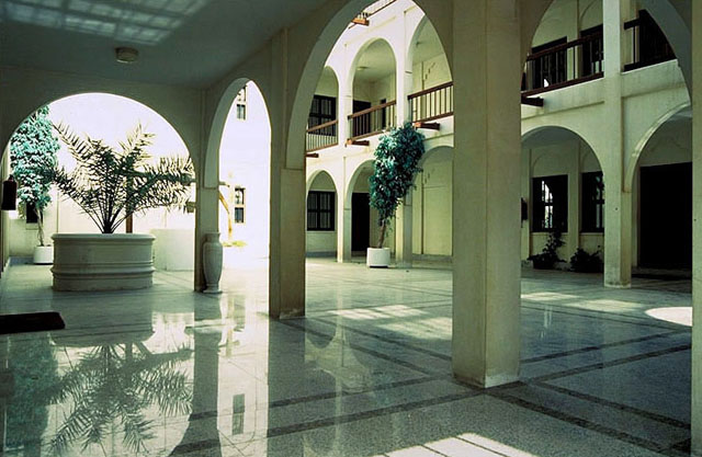 Courtyard and gallery