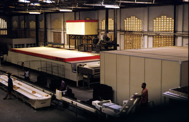 Interior, production line
