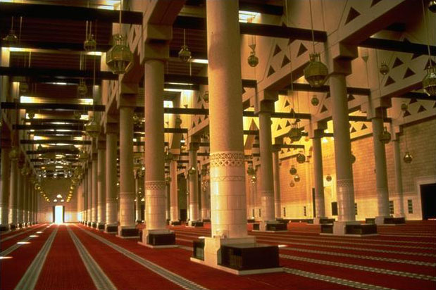 Great Mosque of Riyadh and the Old City Center Redevelopment - Interior, prayer hall