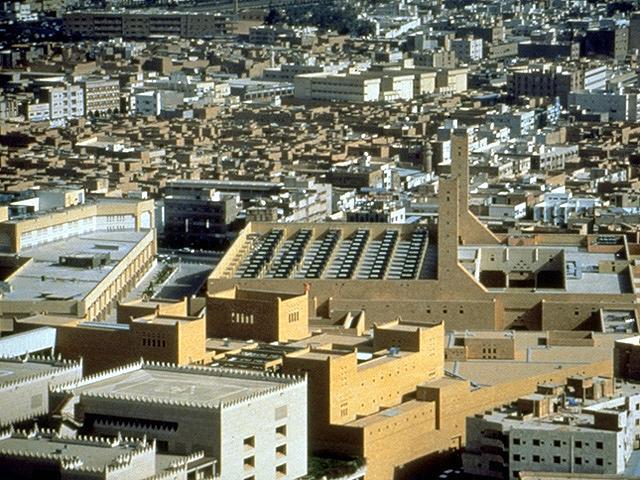 Great Mosque of Riyadh and the Old City Center Redevelopment - Aerial view
