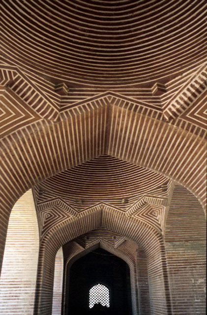 Underside of the vaults and domes
