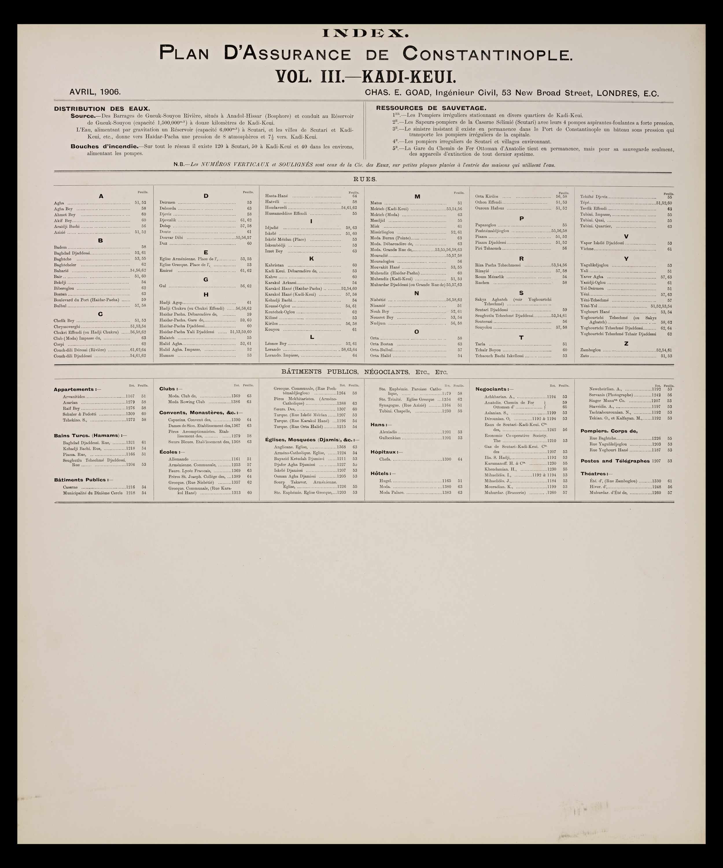 Charles E. Goad - <span style="color: rgb(1, 1, 1); line-height: 16px;">A sheet from the&nbsp;</span><span style="color: rgb(1, 1, 1); line-height: 16px; font-style: italic;">Plan d'Assurance de Constantinople&nbsp;</span><span style="color: rgb(1, 1, 1); line-height: 16px;">(Insurance Plan of Constantinople)</span><span style="color: rgb(1, 1, 1); line-height: 16px;">. The complete set of plans is available on&nbsp;</span><a href="http://archnet.org/publications/10288" target="_blank" data-bypass="true" style="line-height: 16px;">Archnet</a><span style="color: rgb(1, 1, 1); line-height: 16px;">.</span>