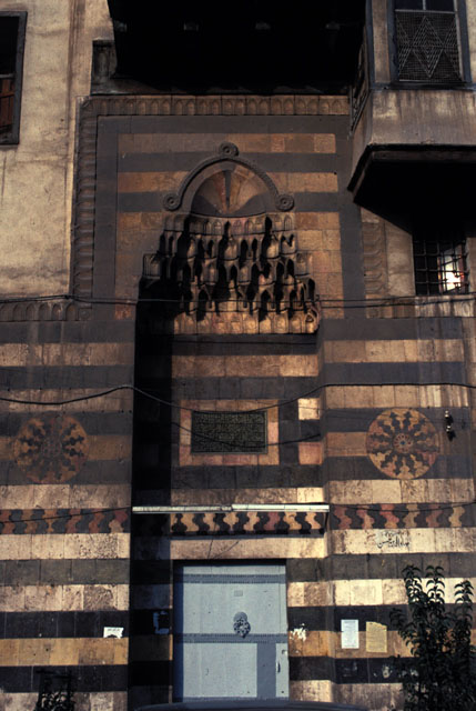 Madrasa al-Shadhbakhtiyya - Façade detail