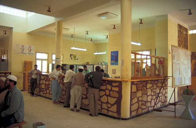 Social Medical Center - Interior, reception desk and lobby
