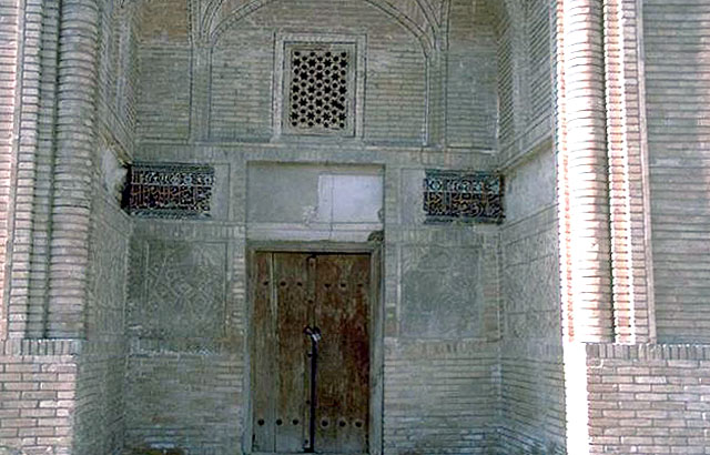 Interior detail of entrance