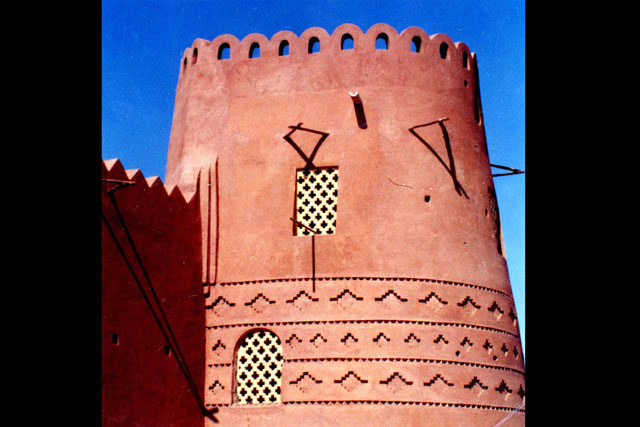 Googad Historic Citadel Hotel - Exterior detail showing corner tower