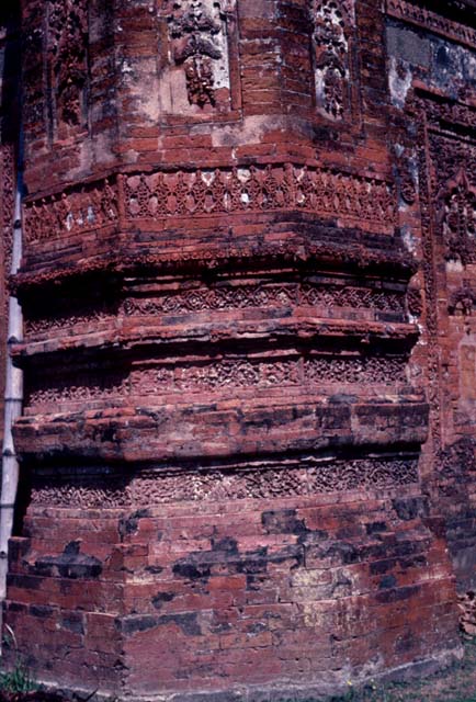 Detail of the base of turret