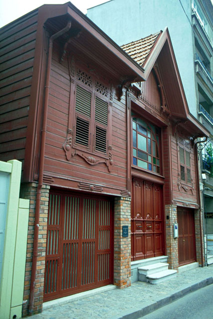 Exterior view showing entrance façade