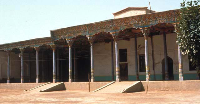 Arcaded portico of the prayer hall