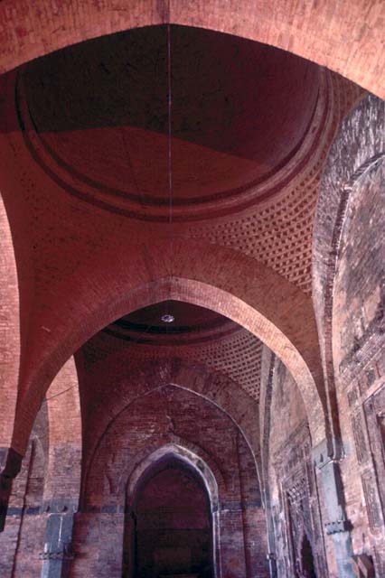 Dome interior from north
