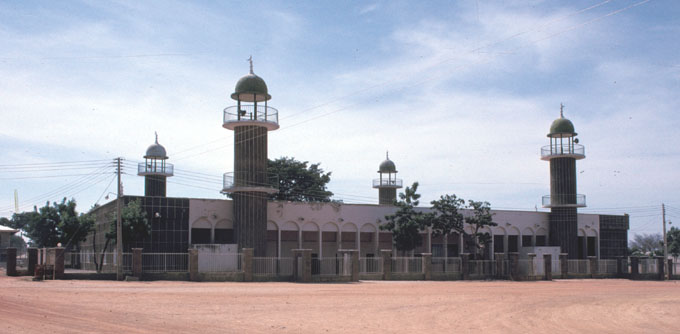 Northeast façade of the 1970s exterior. Shari'a Court would have stood at the far left.