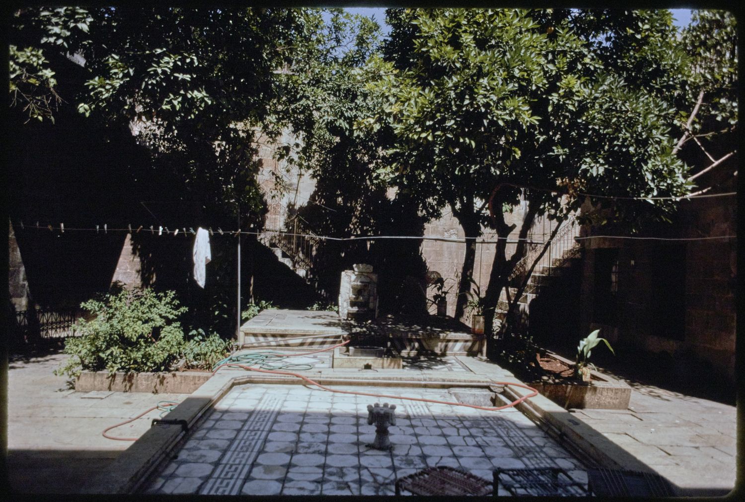 Bayt Kibba - Courtyard fountain