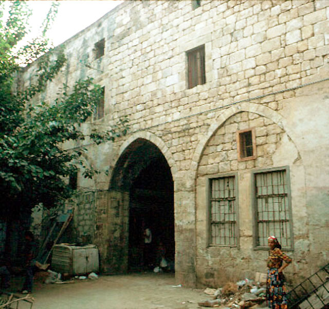 Khan al-Sabun - Courtyard entrance