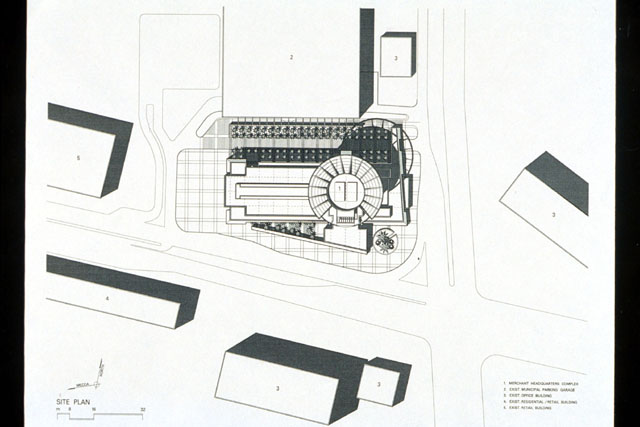 National Chamber of Commerce and Industry - Isometric site plan