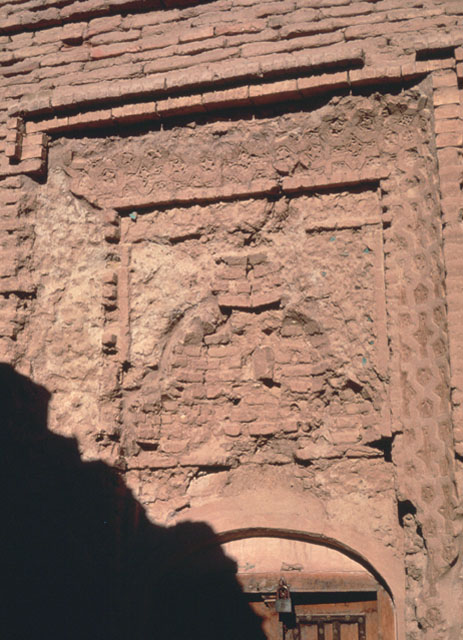 Exterior detail, portal frame