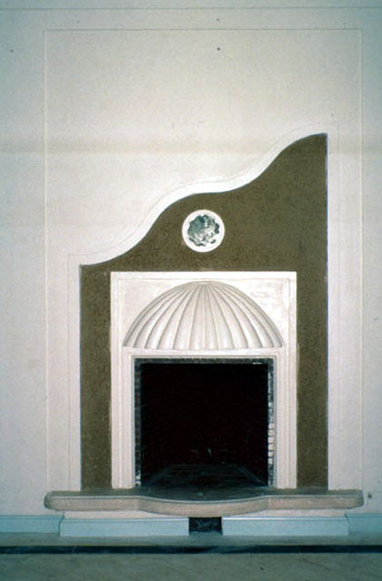 Interior, fire place