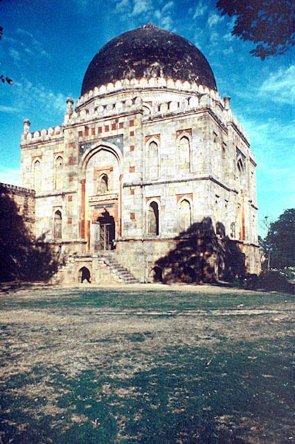 Exterior view of tomb from southwest