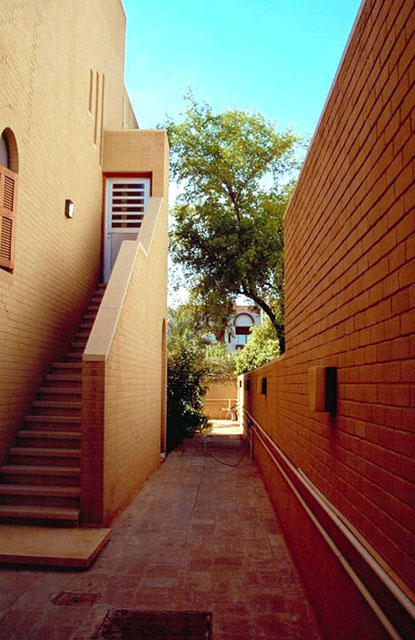 View to the backyard, Hamid Shuaib Residence