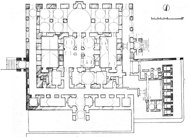 Plan of the mosque