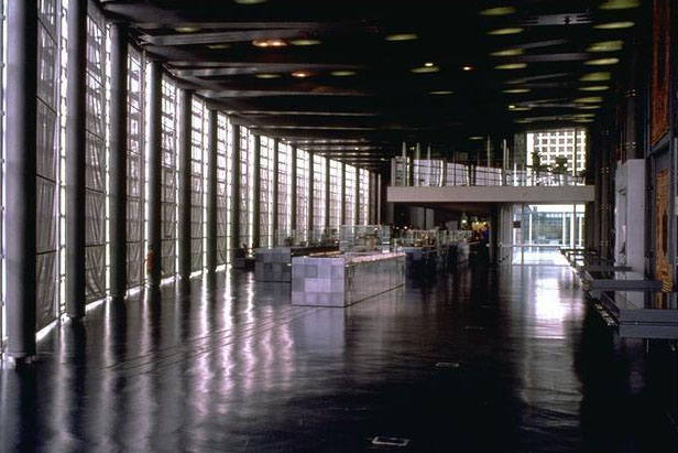 Interior, north wing