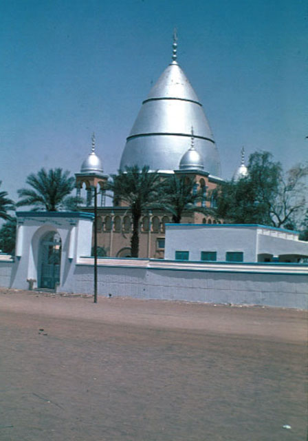 Main entrance gate to the tomb compound