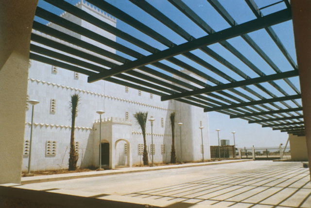 Exterior view showing covered patio