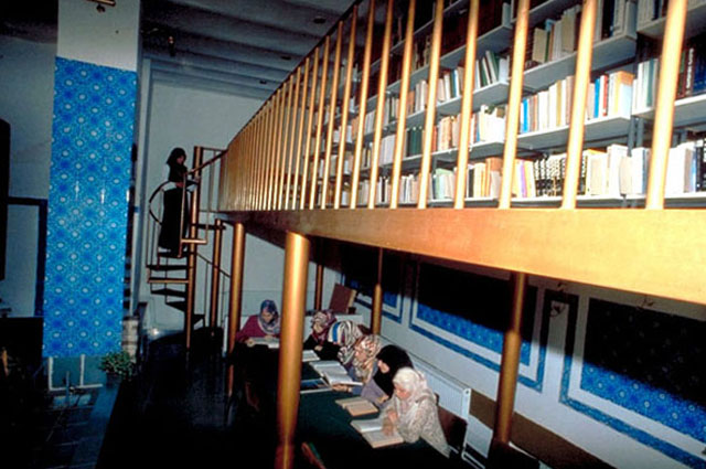 Interior, reading room