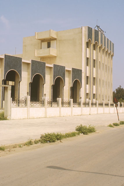 Islamic Orphanage - Exterior view showing façade