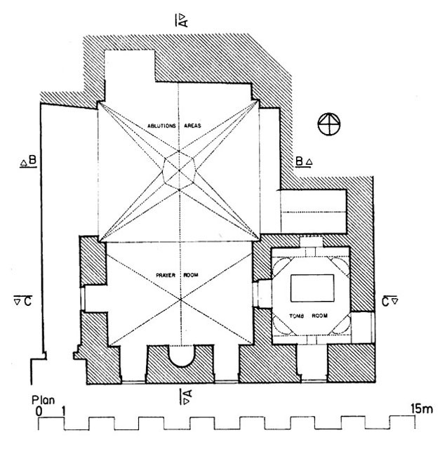 Madrasa al-Nuriyya - Floor plan