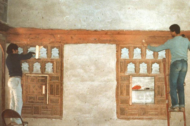 Interior, restoration detail