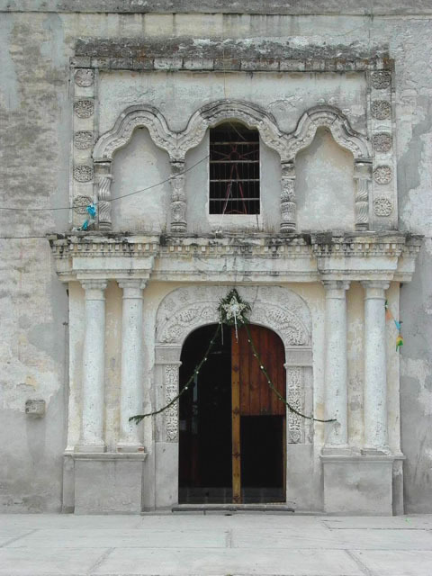 Exterior view of the main entrance portal