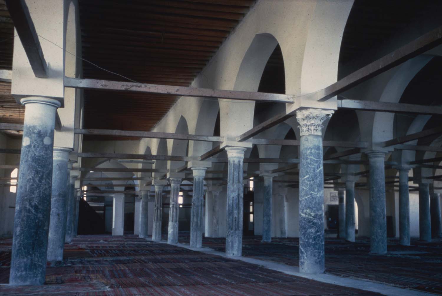 Columns of the interior