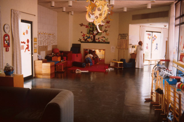 Interior view showing play room