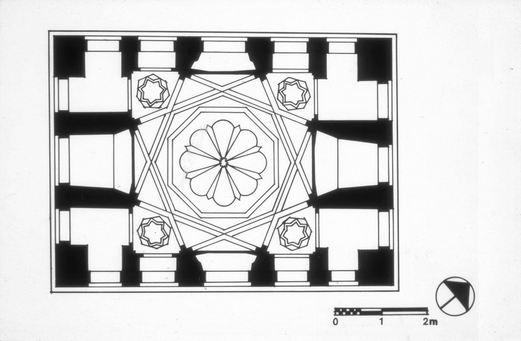 Projection and plan of the dome (after John Hoag)