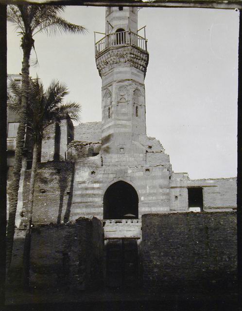 Exterior, Entrance and minaret