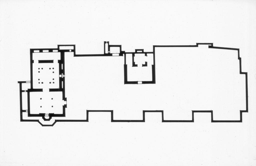 Qubur al-Sa'diyyin - Floor plan  (after George Michell)
