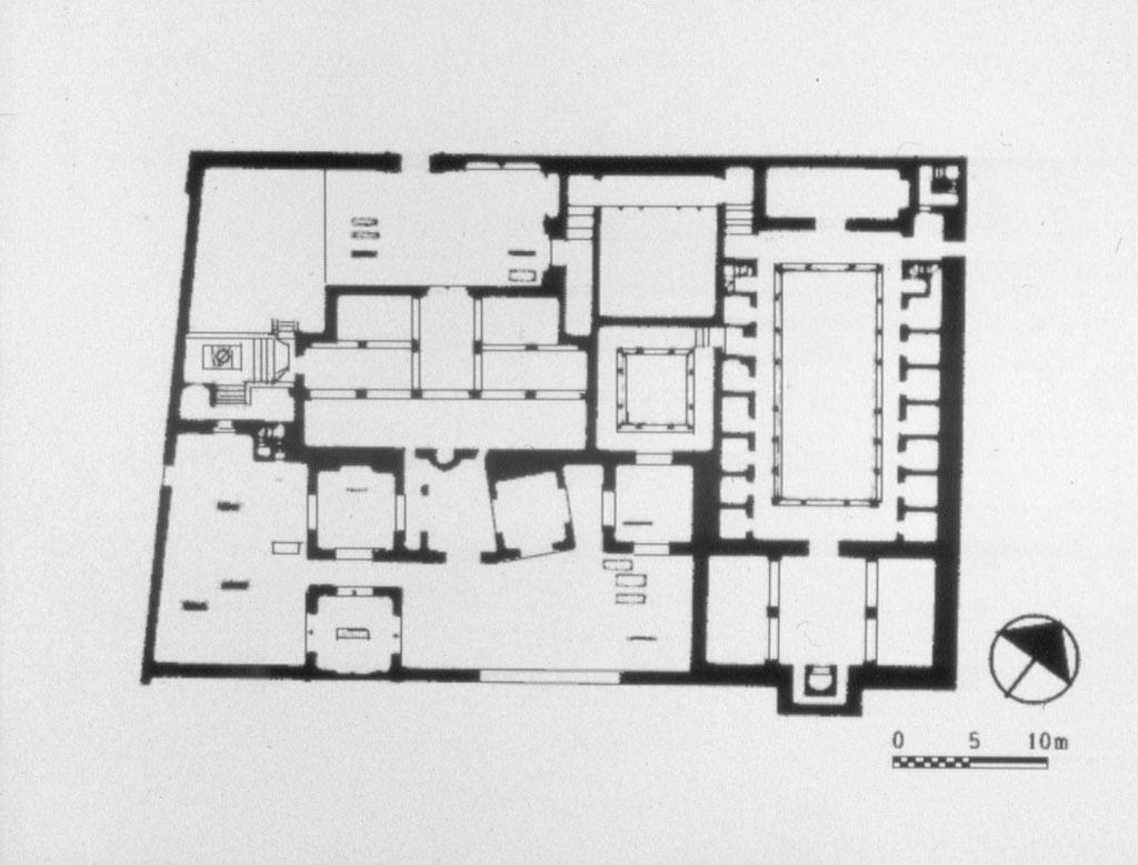 Floor plan  (after Michell)