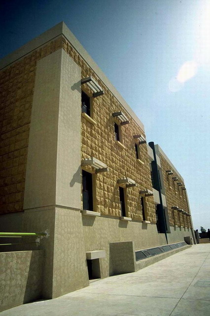 Southwest façade, junior school