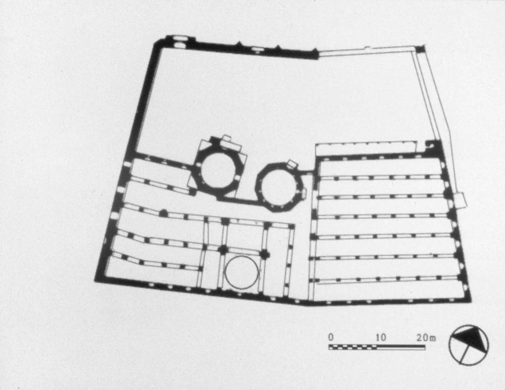 Floor plan (after Michell)