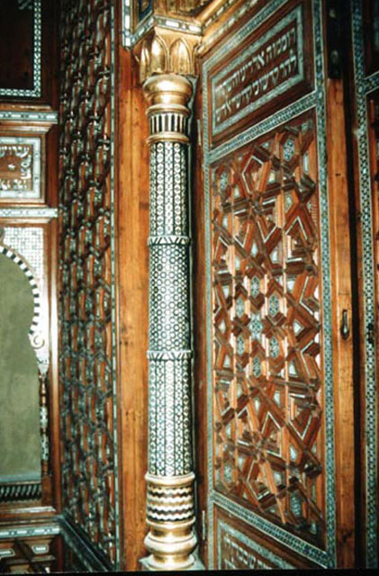 Interior, detail of traditional decoration
