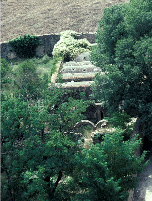 Hammam at Ronda, view from walls above