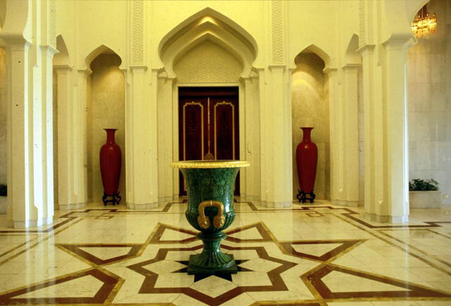 Interior, fountain
