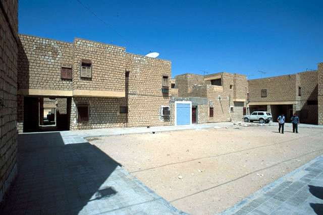 200 Housing Units - Communal courtyard