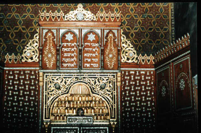 Interior, detail of traditional decoration
