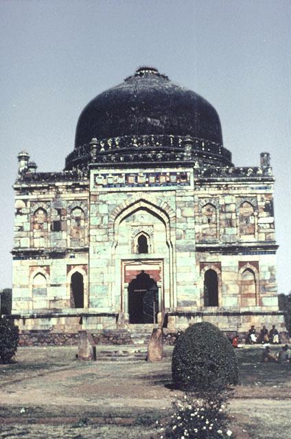 Front elevation of the tomb